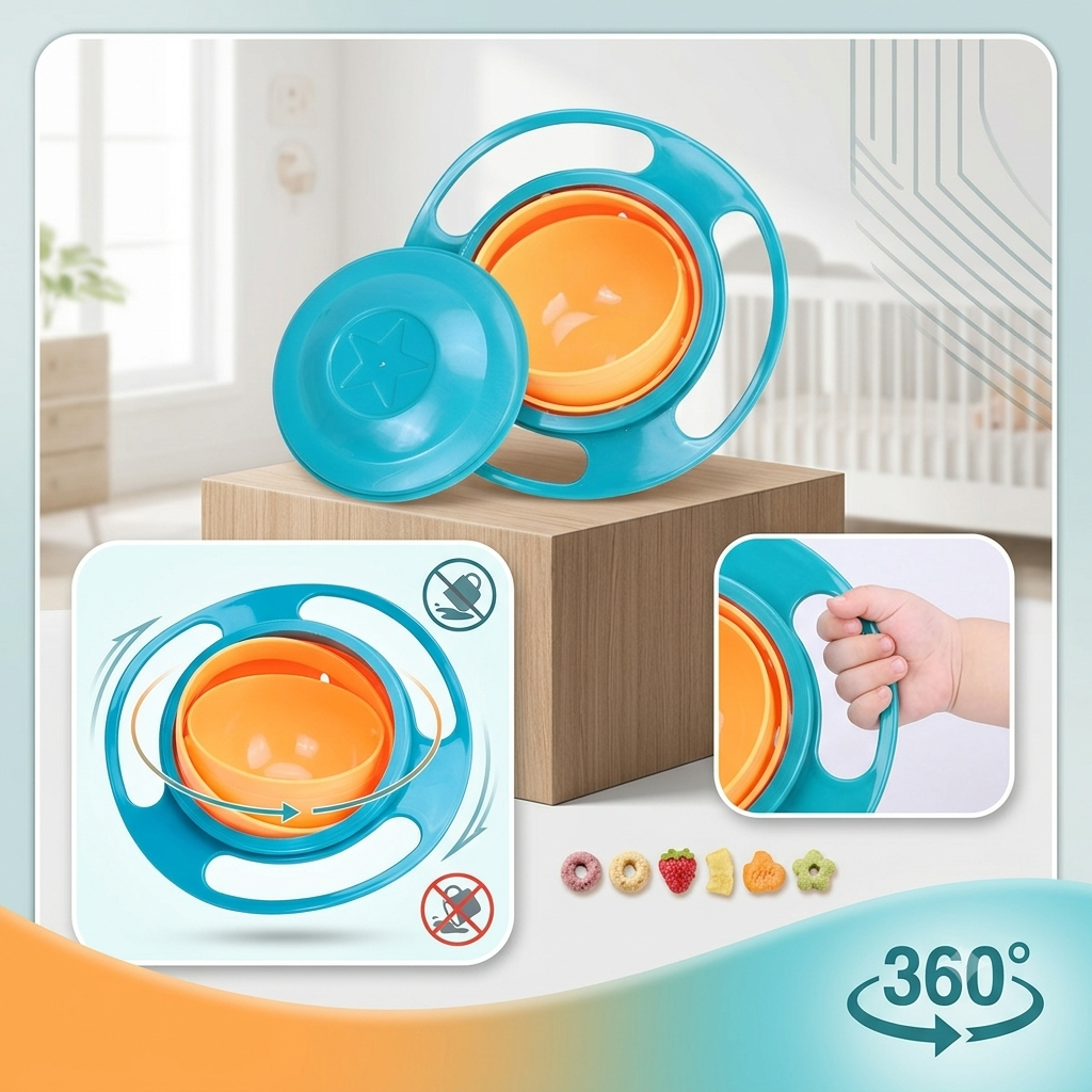 Bowl anti renversement