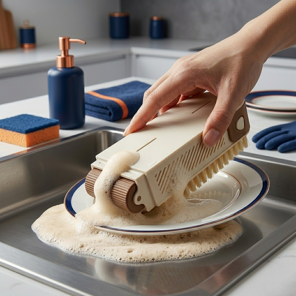 Brosse Nettoyante 2en1