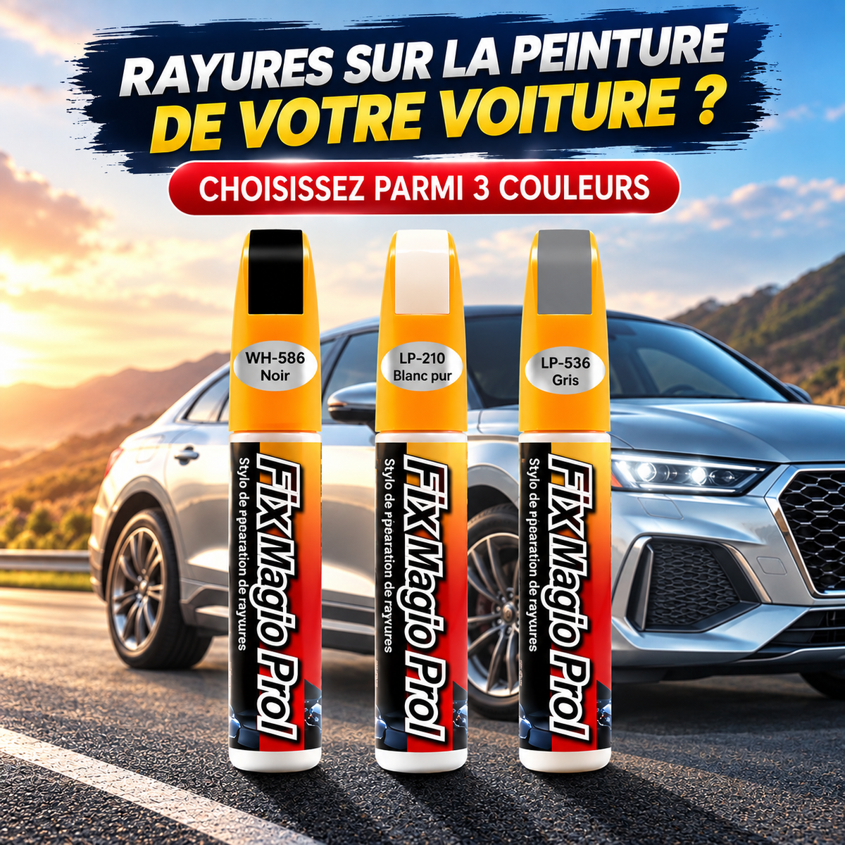 Stylo  reparation de rayures